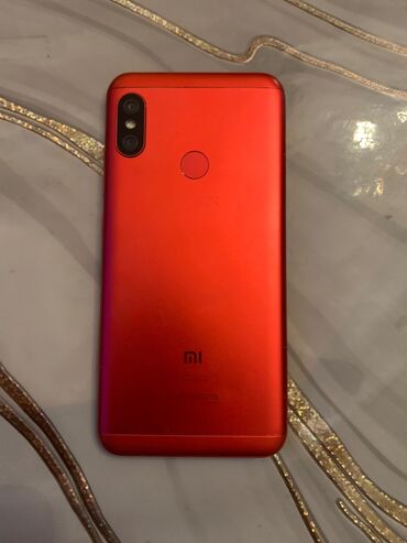 Xiaomi: Xiaomi Mi A2 Lite, 4 GB, rəng - Qırmızı, 
 Barmaq izi, İki sim kartlı