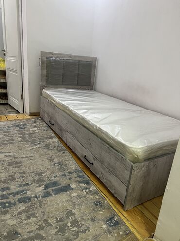 Односпальные кровати: Односпальная кровать, Новый, С матрасом, В рассрочку, длина - 200 см — 6