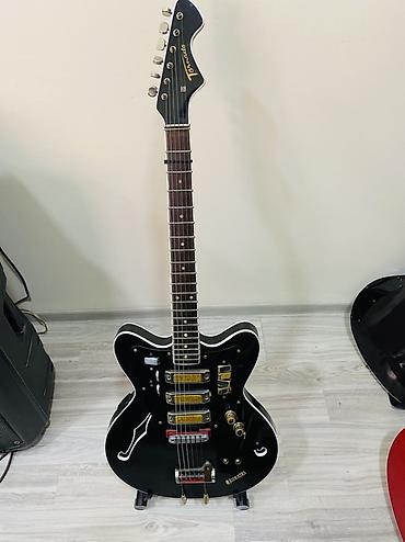 Elektro gitaralar: Tonika “Tornado” yarım-hollow elektrik gitara - Korpus: yarım-hollow — 5