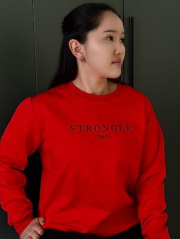 Толстовки, худи: Свитшот, С надписью, 2XL — 8