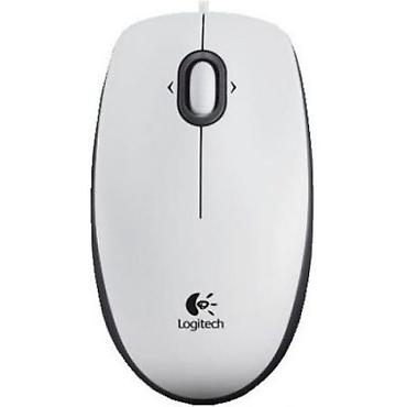 apple magic mouse: Logitech M100 910-006764 White USB Simli Optik Mouse Sadə, etibarlı — 2