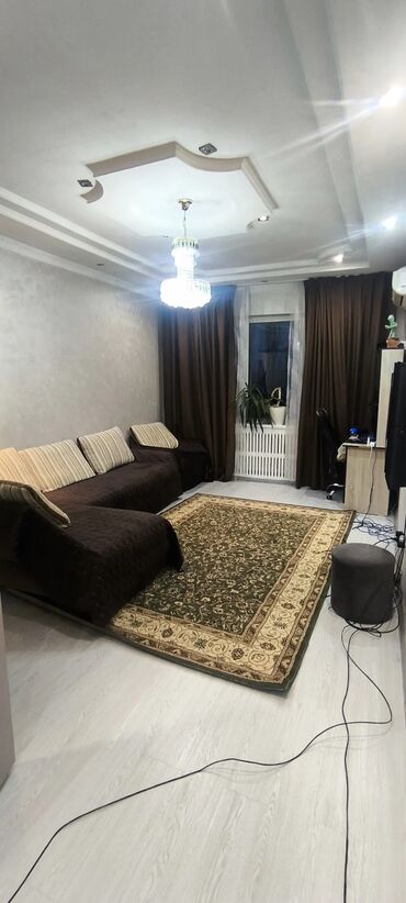 продажа квартир трёх комнатную тунгуч микрорайон 106 серия: 2 комнаты, 60 м², 106 серия, 6 этаж, Дизайнерский ремонт