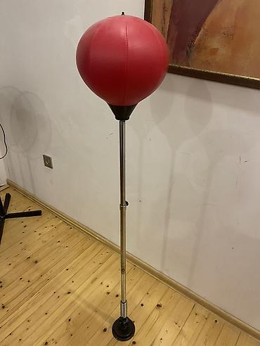 bokus kisesi: Tənzimlənən hündürlüklü zərbə manekeni (speed bag) - Dayaqlı, yaylı — 1