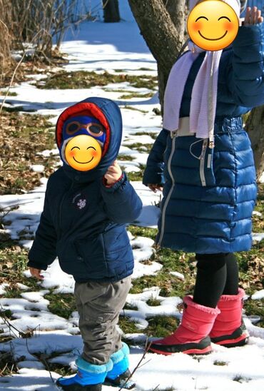 зимняя детская куртка для мальчика: Куртка зимняя на 10-11 лет. Очень тёплая