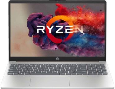 ноутбук honor: Ноутбук, HP, 16 ГБ ОЭТ, AMD Ryzen 5, 15.6 ", Жаңы, Татаал эмес тапшырмалар үчүн, эс тутум SSD
