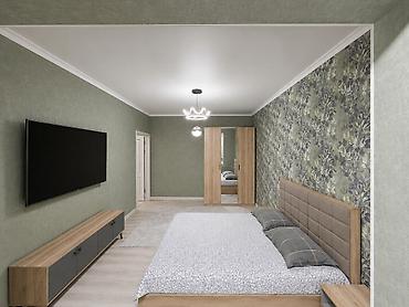 квартира микраши: 1 комната, 34 м², 6 мкр 105 серия, 9 этаж, Евроремонт — 5