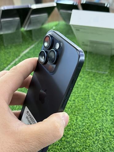 ps5 бу: IPhone 15 Pro, Б/у, 128 ГБ, Синий, Защитное стекло, 80 % — 5