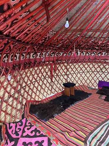 Продажа юрт: Юрта традиционная (разборная) - Каркас: деревянный, окрашенный в — 4