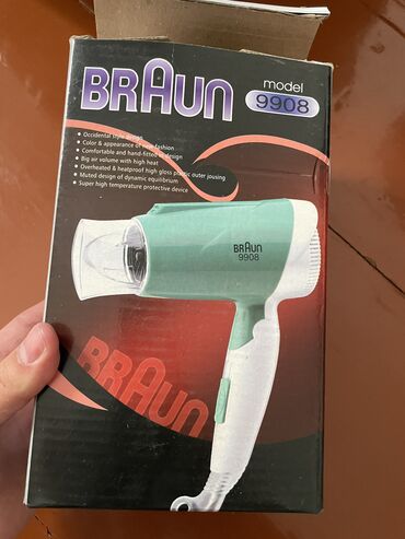 блендер braun: Продается новый фен. В упаковке !