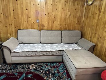 künc tülpan: Угловой диван, Б/у, Раскладной, С подъемным механизмом, Ткань, Платная доставка
