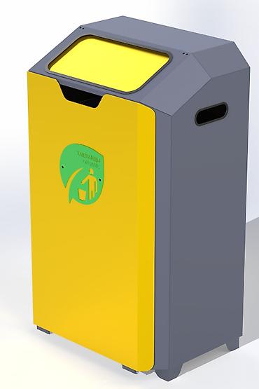 mat: Артикул: MKS-UT-005 Название: Урна уличная напольная 40x35x80 см Тип — 3