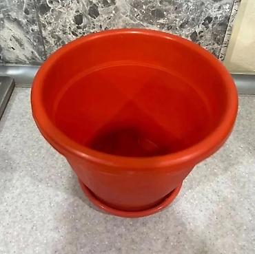 guller: Plastik gül qabları – 2 ədəd - Material: yüngül və möhkəm plastik - — 3