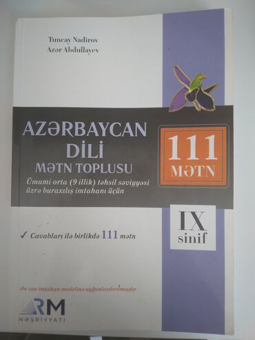 математика 5 класс учебник азербайджан: Azərbaycan dili RM 9-cu sinif kitabı satılır. Qiymət : 2 azn İlk 10-15