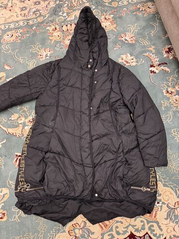 Пальто: Куртка новая 52 54 56 размер с натуральным мехом ЛЮКСОВОЕ КАЧЕСТВО — 3