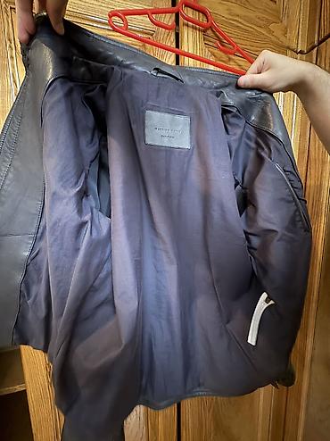 xizək paltarı: Satilir massimo dutti firmasinin temiz deri godekcesi — 3