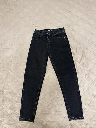 зеленые джинсы мужские: Джинсы мужские DENIM, цвет графит/черный washed. Очень качественные — 1