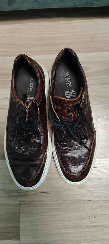 Cipele: Muške cipele na pertlanje – casual/urbani stil - Boja: tamno — 30