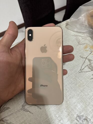 айфон полтавка: IPhone Xs Max, Колдонулган, 256 ГБ, Rose Gold, Каптама, 98 %