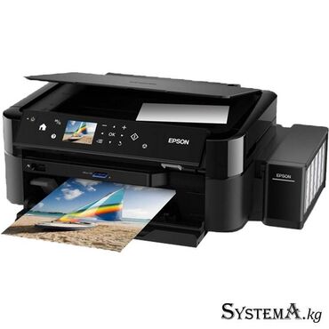 Принтеры: Epson L850 (Printer A4, 5760x1440dpi Copier, 1200x2400dpi Scaner A4