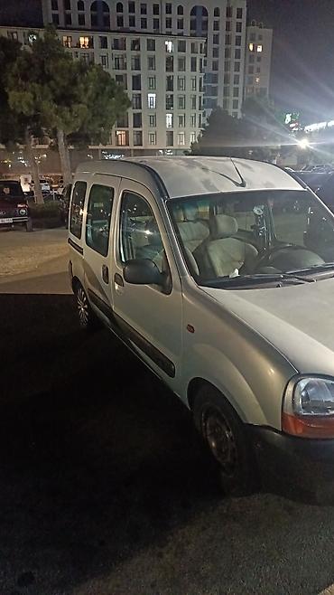 Транспорт: Renault Kangoo miniven - Kuzov: ağ rəng, sürüşən yan qapı, geniş yan — 4