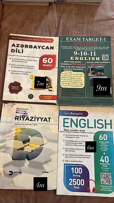 Digər məktəb dərslikləri: 6-cı sinif üçün dərsliklər dəsti Paketə daxil olan kitablar: - — 9