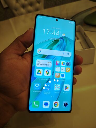 Honor: Honor X9a, 128 GB, rəng - Gümüşü, Barmaq izi — 4