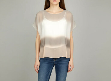 eleganckie bluzki plus size: Жіноча блуза, розмір M