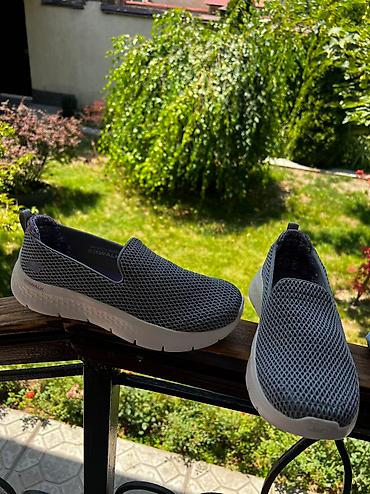 Кроссовки и спортивная обувь: Кроссовки, 39, 39.5, Skechers, Новый, цвет - Голубой, Платная доставка, Самовывоз — 2