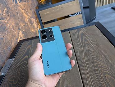 note 3: Infinix Note 30i, Б/у, 128 ГБ, цвет - Голубой, 2 SIM — 1