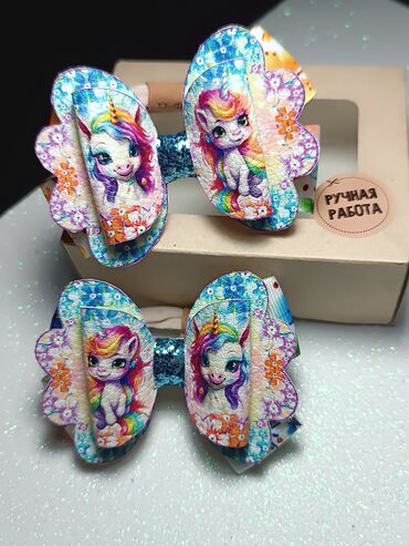 Аксессуары для волос: Бантики, заколки, галстуки броши ручной работы. в единственном — 6