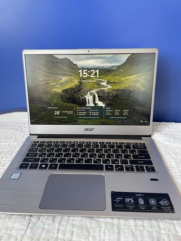 HP: İşlənmiş Acer Swift, 14 ", Intel Core i5, 128 GB, Ünvandan götürmə