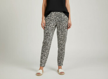 Women's Pants: Spodnie materiałowe damskie, rozmiar S
