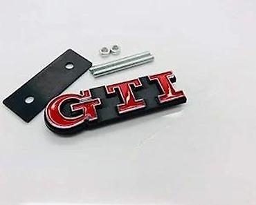 dozer za prihranu: GTI znak za prednju resetku. Dosta znakova u ponudi (Audi, VW — 8
