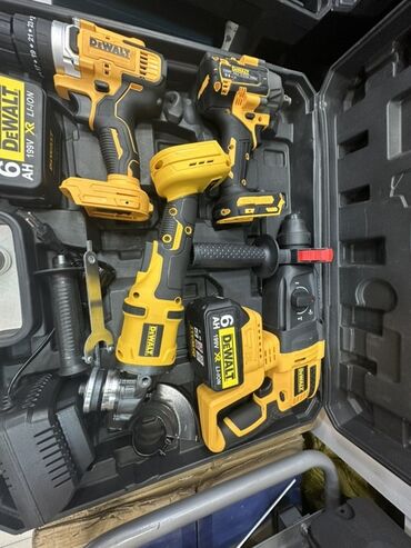 doner coreyi: Dewalt akkumulyatorlu alətlər dəsti Tərkib: - Zərbəli matkap/şurup