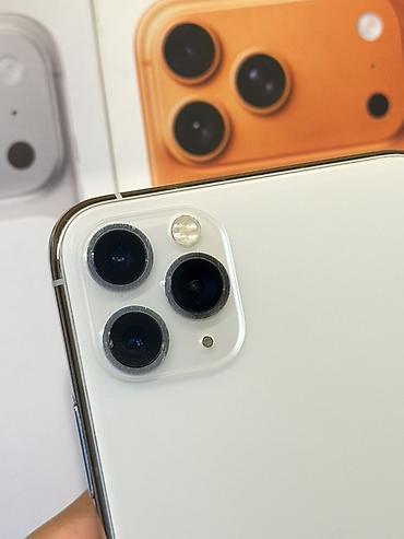 86: IPhone 11 Pro Max, Б/у, 64 ГБ, Серебристый, Коробка, В рассрочку, 86 % — 7