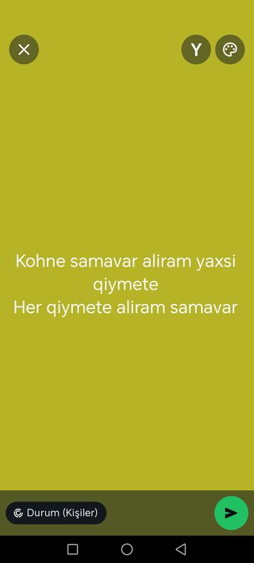 qədim qəpik: Xidmət: Köhnə samovarların alınması Təsvir: - Köhnə samovarları yaxşı