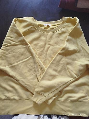 очки желтые: Женский свитшот LoungeWear, размер XL. Модель выполнена в нежном — 3