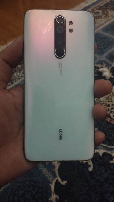 Xiaomi: Xiaomi Redmi Note 8 Pro, 128 GB, rəng - Ağ, 
 Sensor, Barmaq izi, Face ID