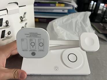 zaryadka apple watch: 5-in-1 Magnetic Fast Wireless Charger – sürətli maqnitli simsiz şarj — 4