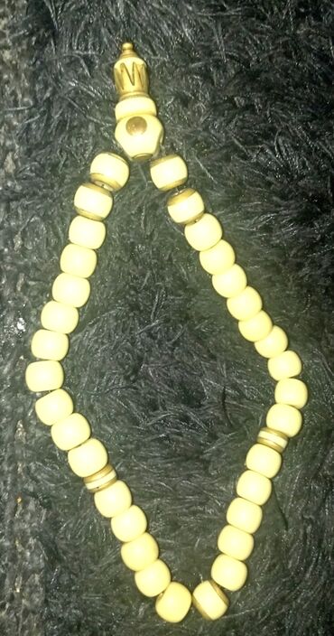 minali jewelry: Türmədə Bilyard daşından düzəlmiş təsbeh satılır qiymet 25 manat