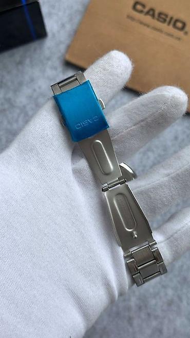 silver: Классические часы часы, Casio, Япония, Водонепроницаемые, Мужские, Новый — 2