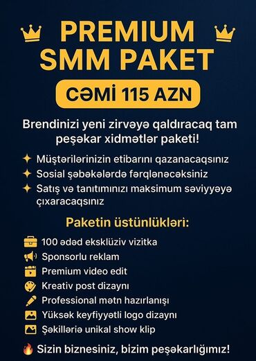 акция на установку брекетов: SMM Xidmət Paketləri – brendinizi sosial şəbəkələrdə fərqləndirin!