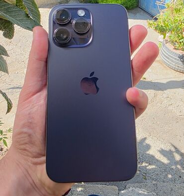 iphone işlenmiş: IPhone 14 Pro Max, 256 GB, Deep Purple