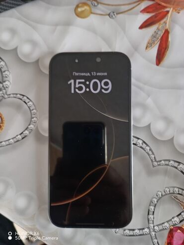 iponalar: IPhone 16 Pro, 128 GB, Zəmanət, Barmaq izi, Face ID