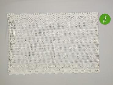 woal na metry: Firanka żakardowa panel/woal z haftem – biel - Klasyczny panel z — 3