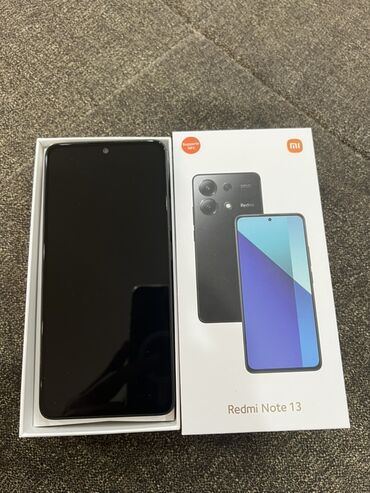 планшет discover note 13 plus: Xiaomi Redmi Note 13 smartfonu. Cihaz qara rəngdədir və arxa tərəfində