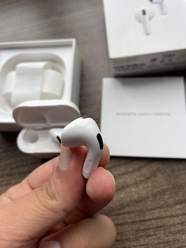 Qulaqcıqlar: Apple AirPods Apple 4 anc. Original, tam ideal veziyetde, hec bir — 5