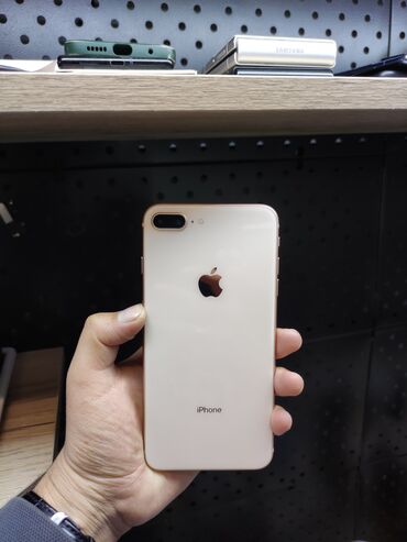 iphone replika: IPhone 8 Plus, Б/у, 64 ГБ, Rose Gold, 100 %