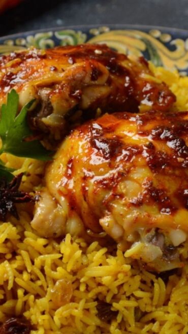 Готовые блюда, кулинария: Плов кабса /арабский плов/🥗 узбекский плов высший сорт риса🥘 мыкты