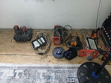 rodex: Набор строительного электроинструмента и аксессуаров. В составе: - — 1